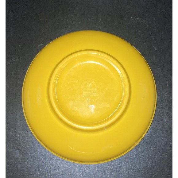 Le Cadeaux Melamine Gallina Yellow With Rooster Bowl 7.5" - Picture 2 of 5